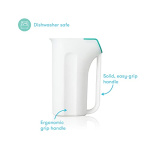Frida Baby Control The Flow Polypropylene ABS Rinser|Bath Time Rinse Cup with Easy Grip Handle and Removable Rain Shower - Image 7