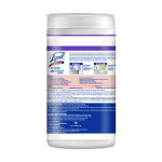 Lysol Dual Action Disinfectant Wipes, Multi-Surface Antibacterial Scrubbing Wipes, For Disinfecting and Cleaning, Citrus Scent, 75ct - Image 6