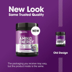 Optimum Nutrition Amino Energy - Pre Workout with Green Tea, BCAA, Amino Acids, Keto Friendly, Green Coffee Extract, Energy Powder - Concord Grape, 65 Servings (Packaging May Vary) - Image 8