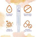 Boiron ColdCalm Baby Single-Use Drops for Relief from Cold Symptoms of Sneezing, Runny Nose, and Nasal Congestion - Sterile and Non-Drowsy Liquid Doses - 30 Count - Image 9