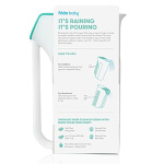 Frida Baby Control The Flow Polypropylene ABS Rinser|Bath Time Rinse Cup with Easy Grip Handle and Removable Rain Shower - Image 3