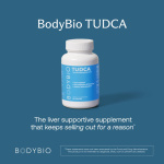 BodyBio Tudca for Liver Health | Liver Support for Detox and Cleanse | Pure Tauroursodeoxy cholic Acid | Cognitive and Digestive Health | 60 Capsules - Image 4