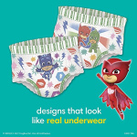 Pampers Easy Ups Boys & Girls Potty Training Pants - Size 4T-5T, One Month Supply (104 Count), Training Underwear (Packaging May Vary) - Image 2