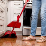 O-Cedar One Sweep Broom with Step-On Dustpan | Remove 99% with One | Lightweight Quiet Cleaning Tool | Ideal for Pet Owners - Image 8