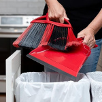 O-Cedar One Sweep Broom with Step-On Dustpan | Remove 99% with One | Lightweight Quiet Cleaning Tool | Ideal for Pet Owners - Image 10