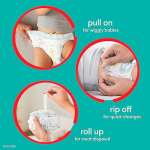 Pampers Cruisers 360 Diapers - Size 4, One Month Supply (144 Count), Pull-On Disposable Baby Diapers, Gap-Free Fit - Image 7