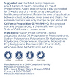 Metabolic Maintenance Progeste Cream - 20mg Progesterone Cream for Women - Bio-Identical Progesterone from Wild Yam Cream - Use for Gentle Hormone Support - Paraben Free + Plant-Based (3.4 oz) - Image 3
