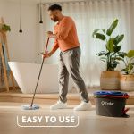 O-Cedar RinseClean Spin Mop & Bucket System | Clean with Water | Removes 99% of Bacteria - Image 18