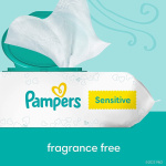 Pampers Baby Diapers and Wipes Starter Kit, Swaddlers Disposable Sizes 1 (198 Count) & 2 (186 Count) with Sensitive Water Based 12X Multi Pack Pop-Top Refill (1008 Count) - Image 2