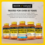 MASON NATURAL Mini Multi Vitamins with Iron, Vitamins A, C, D, E, B1, B2, B3, B6, B12, Folate and Calcium for Overall Health, 1 Year Supply - Image 2