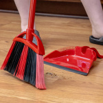 O-Cedar One Sweep Broom with Step-On Dustpan | Remove 99% with One | Lightweight Quiet Cleaning Tool | Ideal for Pet Owners - Image 17