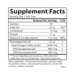 Carlson - Elite Omega-3 Gems, 1600 mg Omega-3 Fatty Acids Including EPA and DHA, Norwegian, Wild-Caught Fish Oil Supplement, Sustainably Sourced Omega 3 Fish Oil Capsules, Lemon, 240 Softgels - Image 2