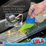 LOLA Whisk Broom, Hand Brush, Durable Bristles, Whisks Away Dirt & Debris, Compact, Hang Hole for Easy Storage, Indoor/Outdoor, 1 Pack - Image 7