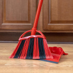 O-Cedar One Sweep Broom with Step-On Dustpan | Remove 99% with One | Lightweight Quiet Cleaning Tool | Ideal for Pet Owners - Image 16