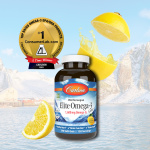 Carlson - Elite Omega-3 Gems, 1600 mg Omega-3 Fatty Acids Including EPA and DHA, Norwegian, Wild-Caught Fish Oil Supplement, Sustainably Sourced Omega 3 Fish Oil Capsules, Lemon, 240 Softgels - Image 8